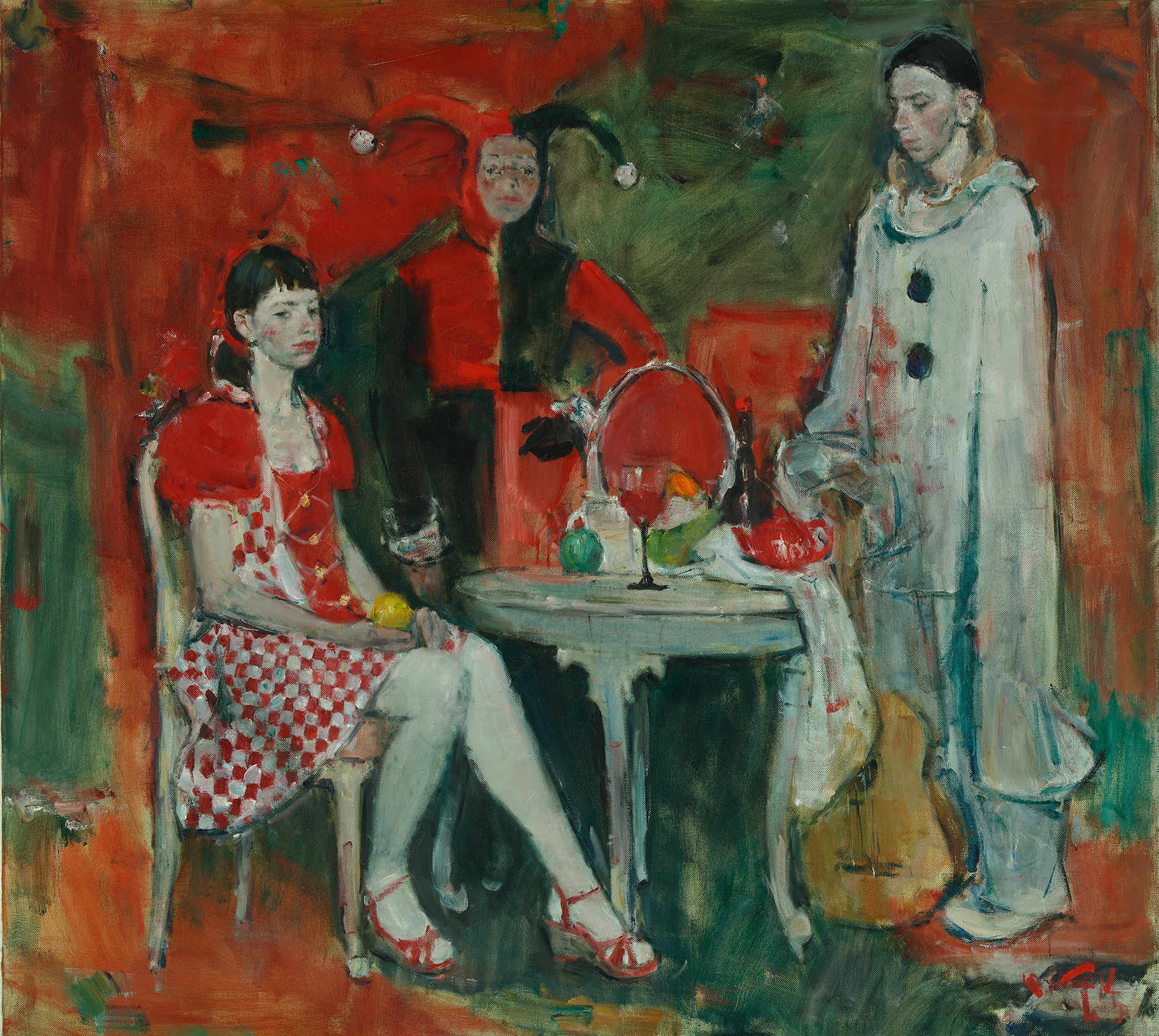 意大利喜剧三角恋爱 180×200cm 2014年.jpg