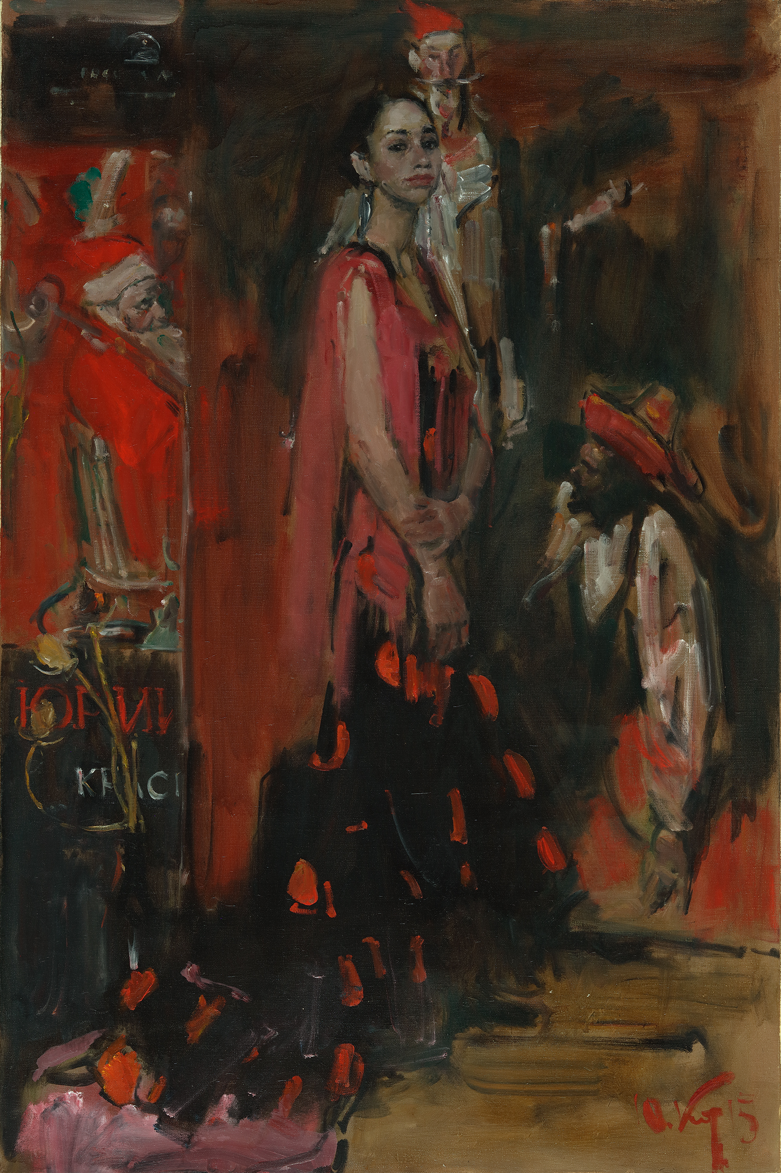 西班牙女郎210×150cm2015年.jpg