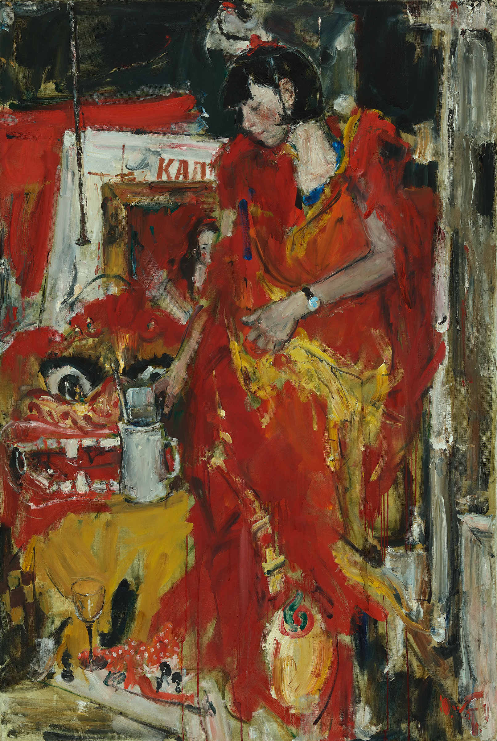 玛琳娜和龙180×120 cm2011年.jpg